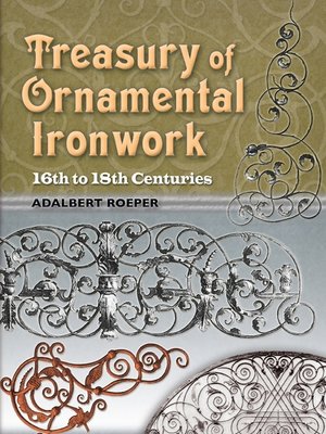 cover image of Treasury of Ornamental Ironwork